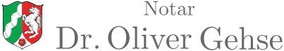 Notar Dr. Oliver Gehse Logo