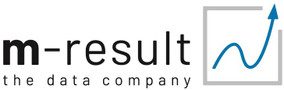 m-result, the data company GmbH Logo