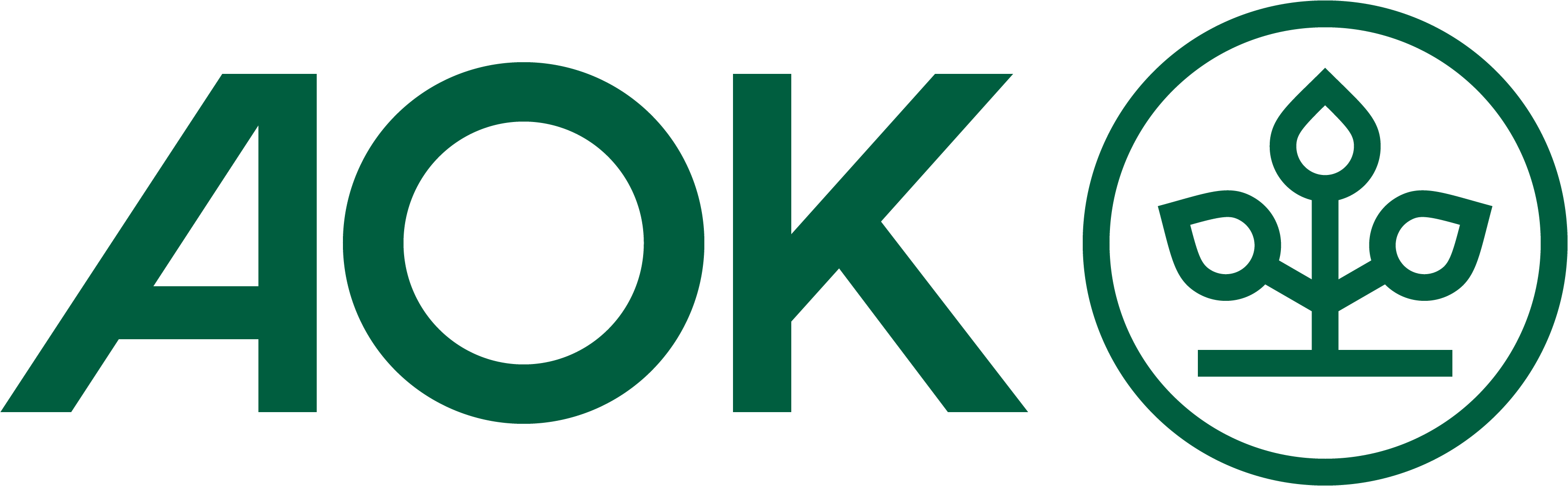 AOK Hessen. Die Gesundheitskasse. Logo